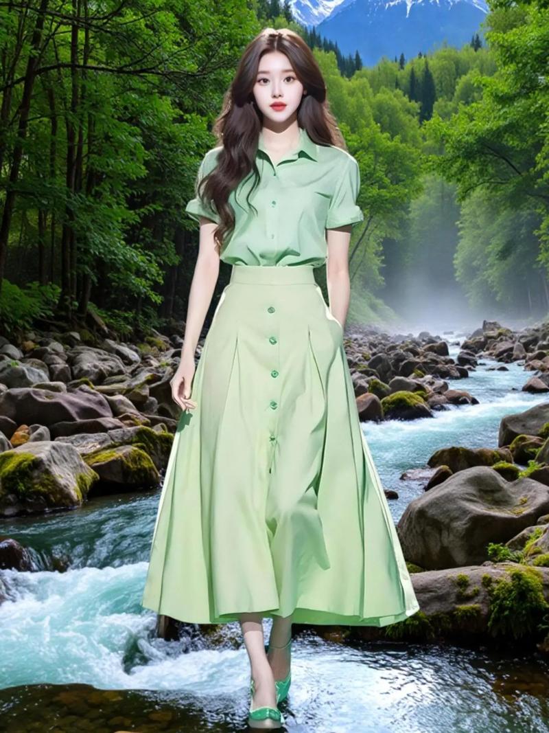 2025蘑菇街女装裙子，新款设计有何亮点？-图1