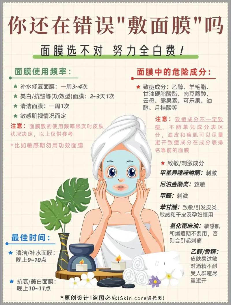 面膜敷完后的护肤步骤-图3