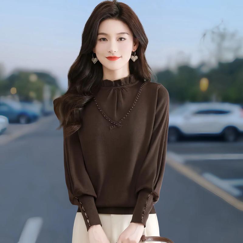 淘宝女装打底衫怎么选才显瘦百搭？-图2