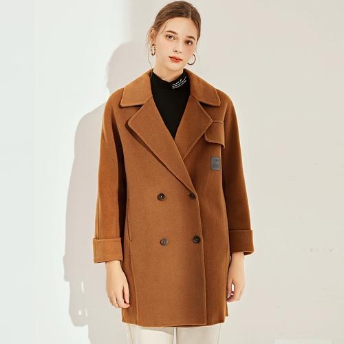 女装呢大衣2025新款-图1