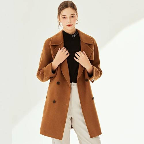 女装呢大衣2025新款-图2