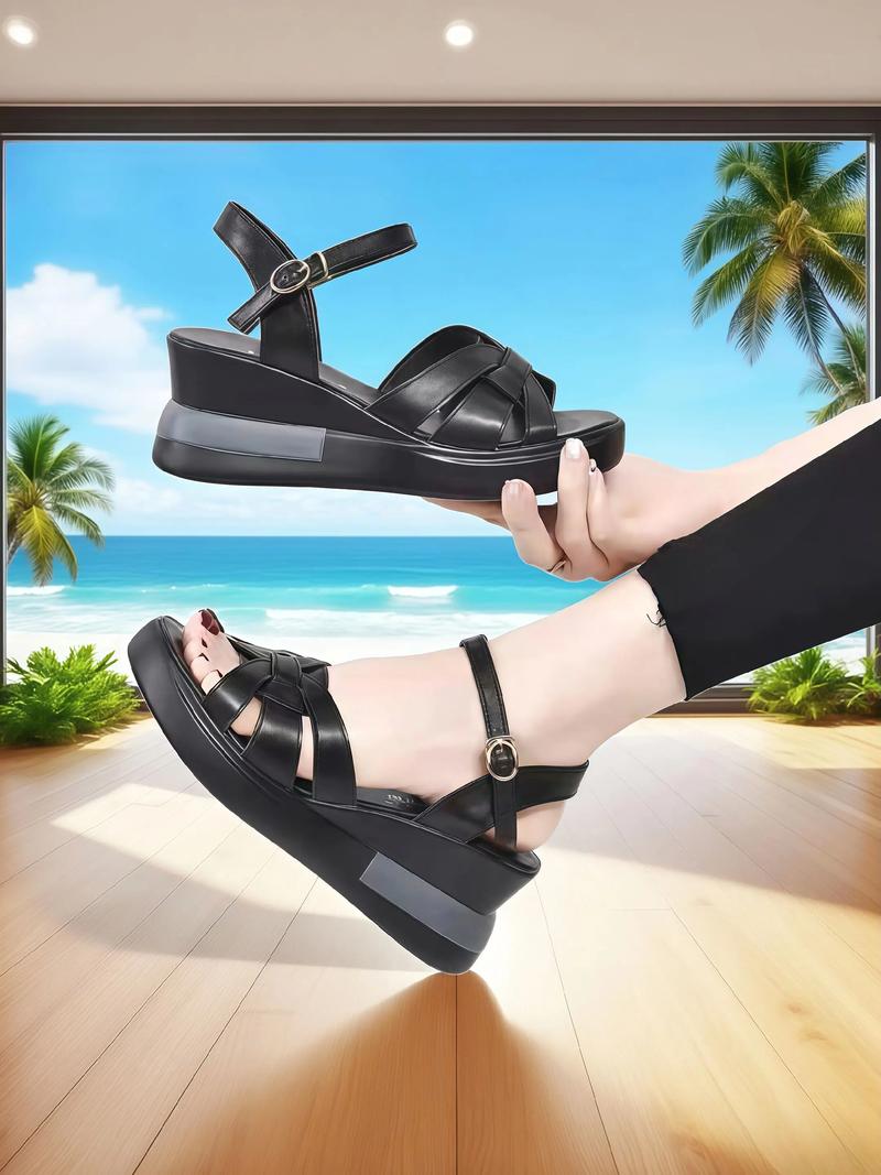 2025新款女装凉鞋，今年流行什么款式？-图1