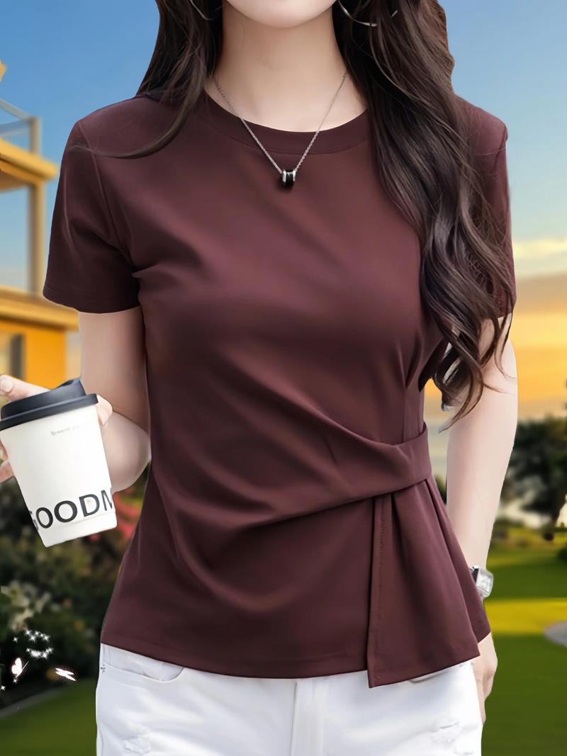 短袖女装新款2025款-图2