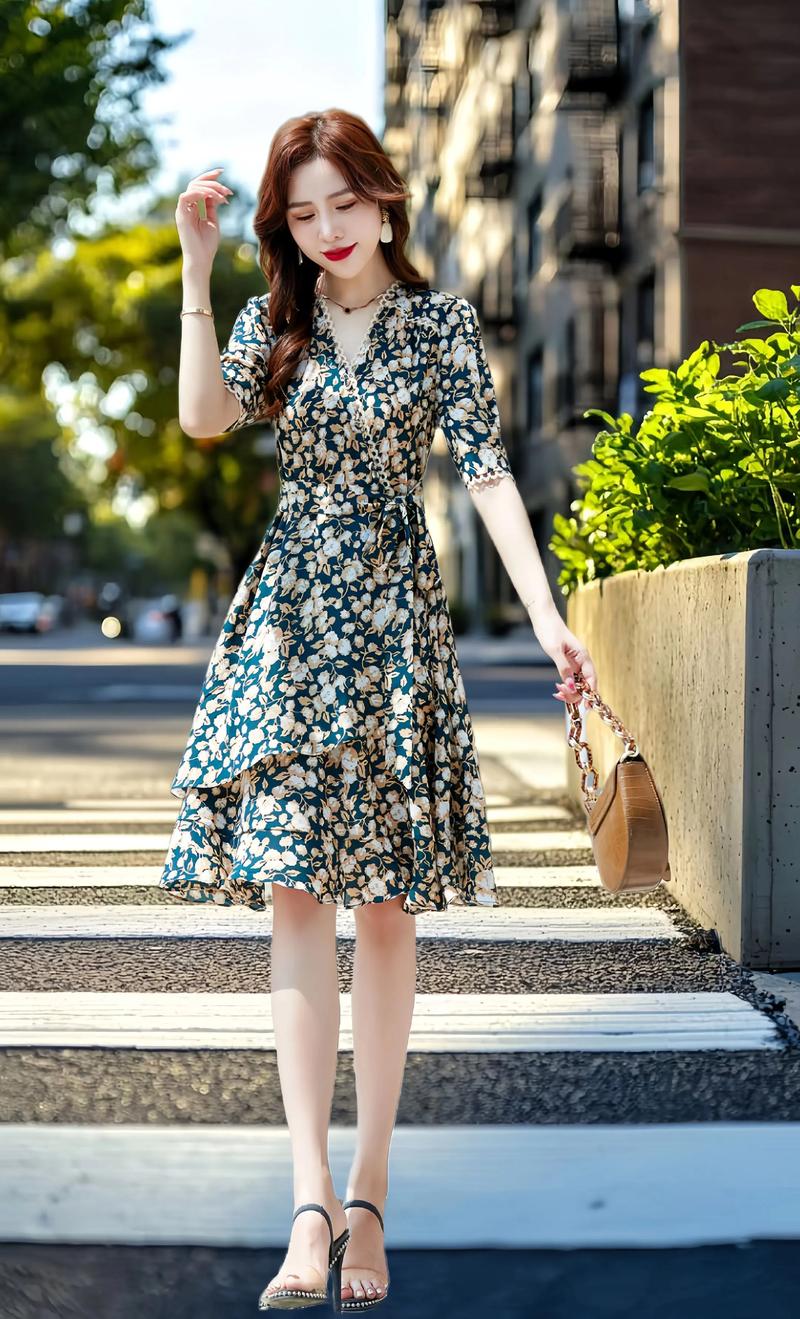 2025新款连衣裙女装，有哪些设计亮点？-图1