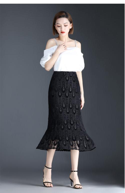最新款女装蕾丝裙中长，选款要注意什么？-图3