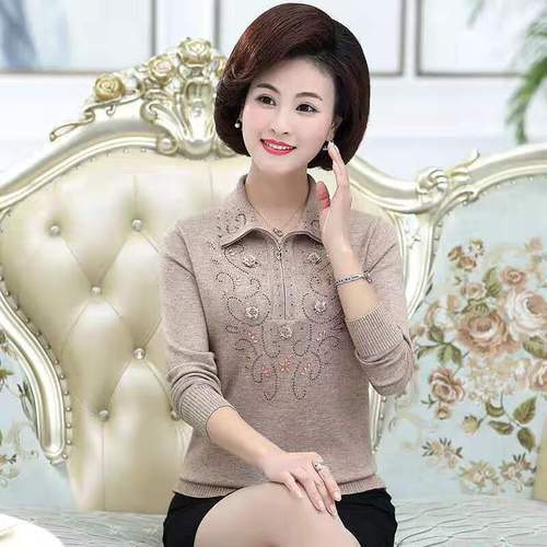 美丽说中年女装体雪衫，适合什么场合穿？-图2