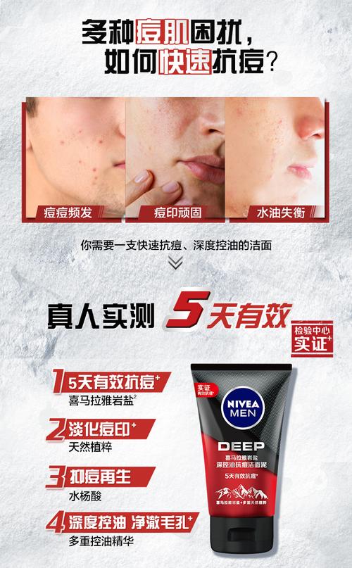 妮维雅火山祛痘洗面奶真的能祛痘吗？-图2