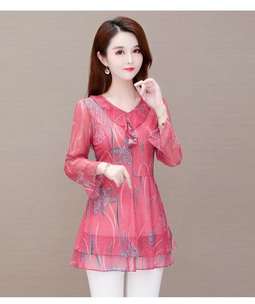 韩版女装春装新款雪纺，今年流行什么款？-图3