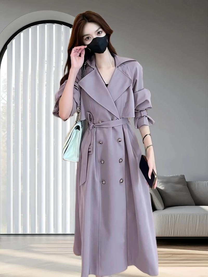 时尚女装长外套怎么搭好看？-图1