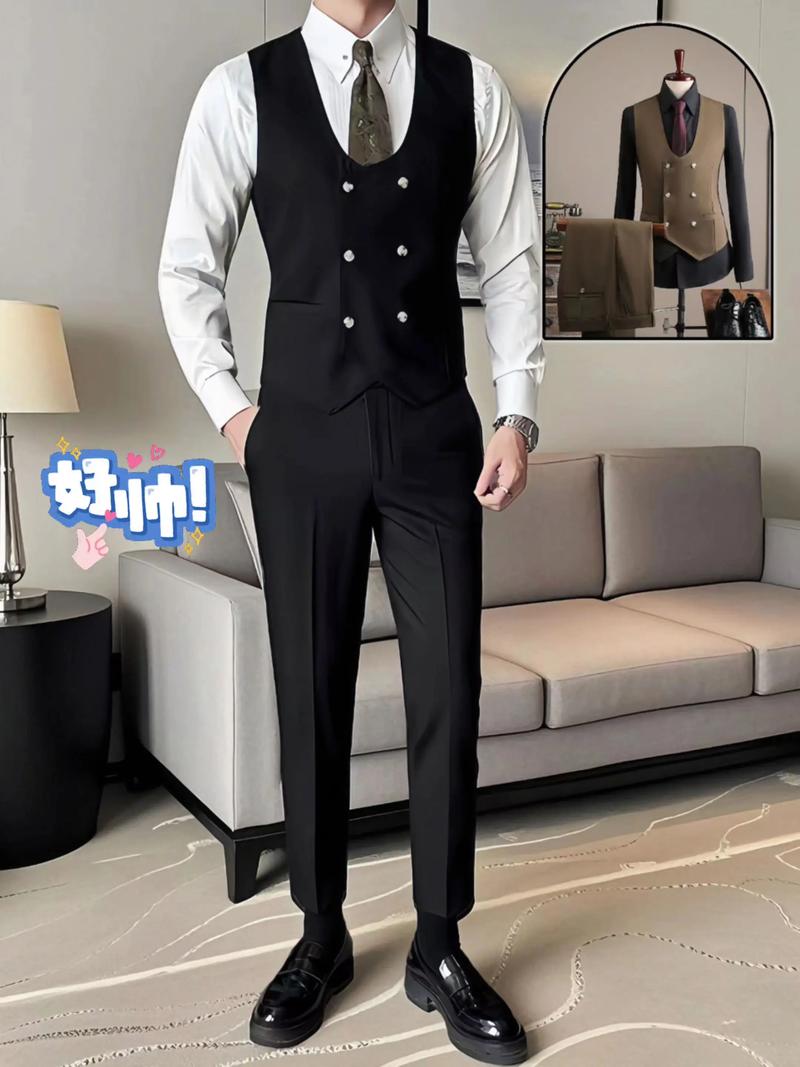 双排扣女装西服裁剪图如何精准绘制？-图2