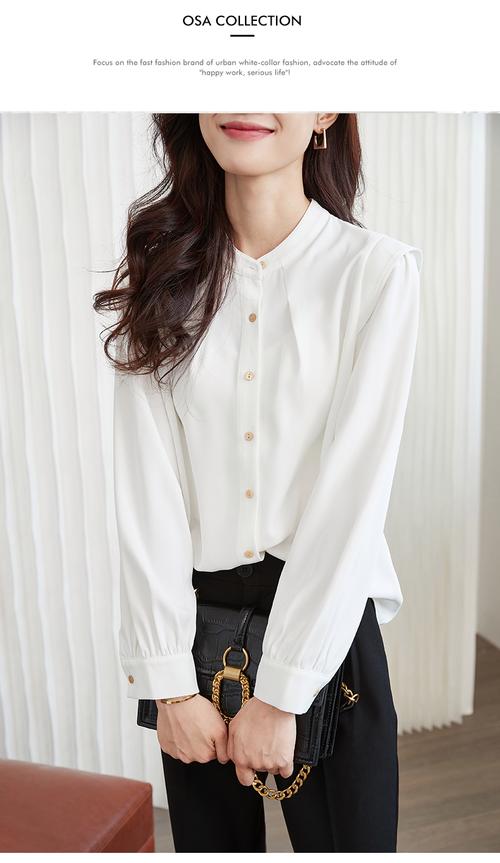 天猫女装立领衬衫，选款显瘦还是百搭？-图1