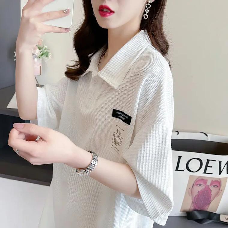 韩板女装宽松短型夏装-图2