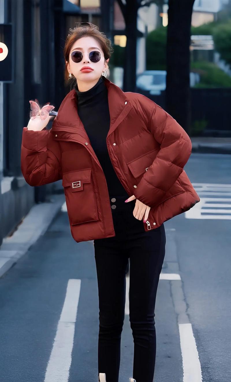 新款白色羽绒服，保暖显瘦怎么选？-图2