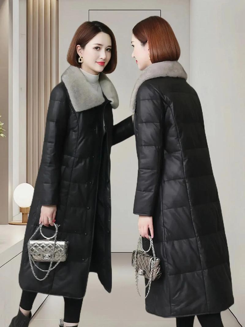 天猫女装皮衣冬装，保暖与时尚怎么选？-图1