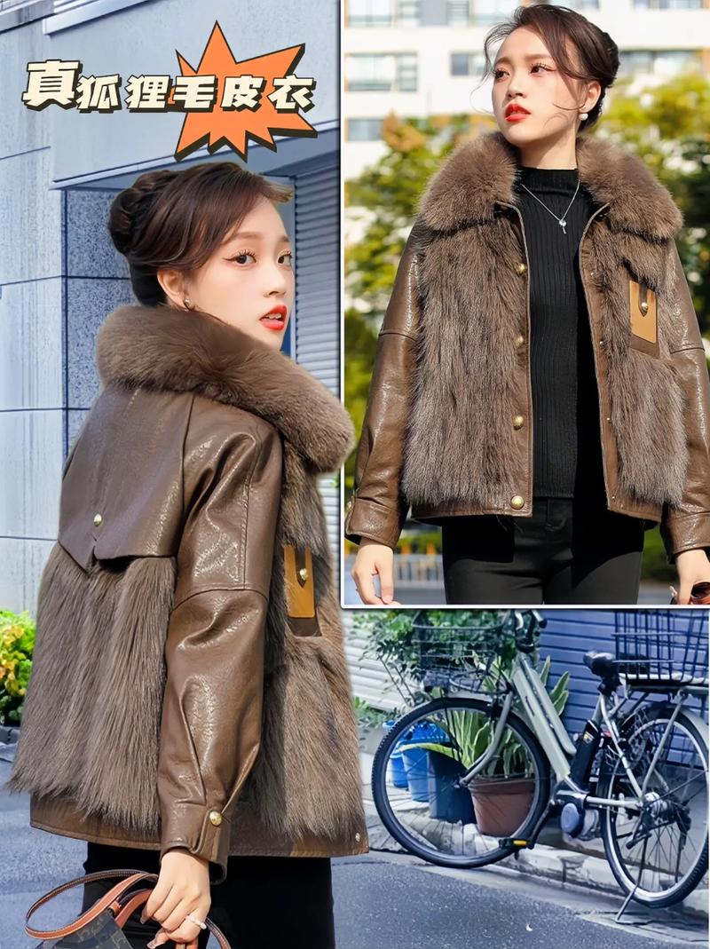 天猫女装皮衣冬装，保暖与时尚怎么选？-图2