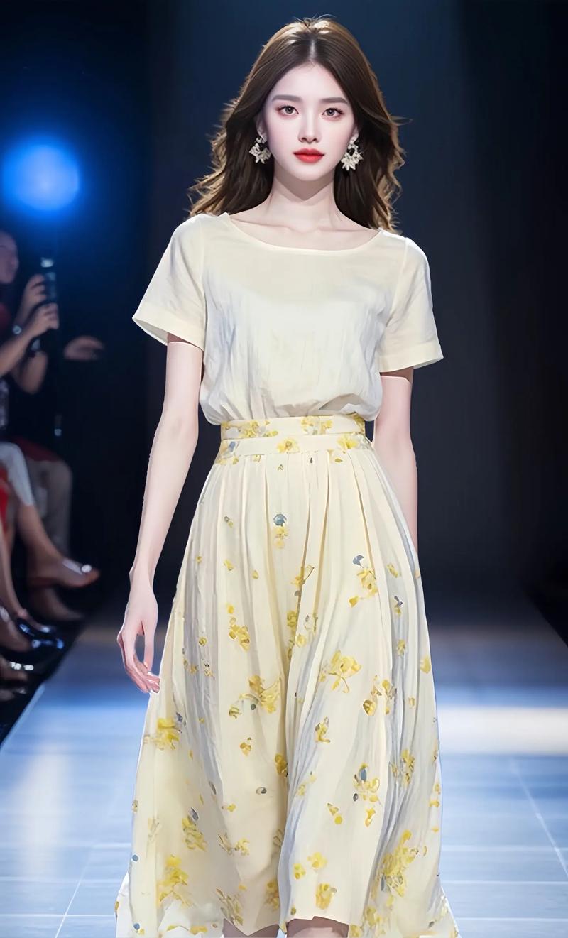夏季女装表演，如何演绎清凉与时尚？-图2