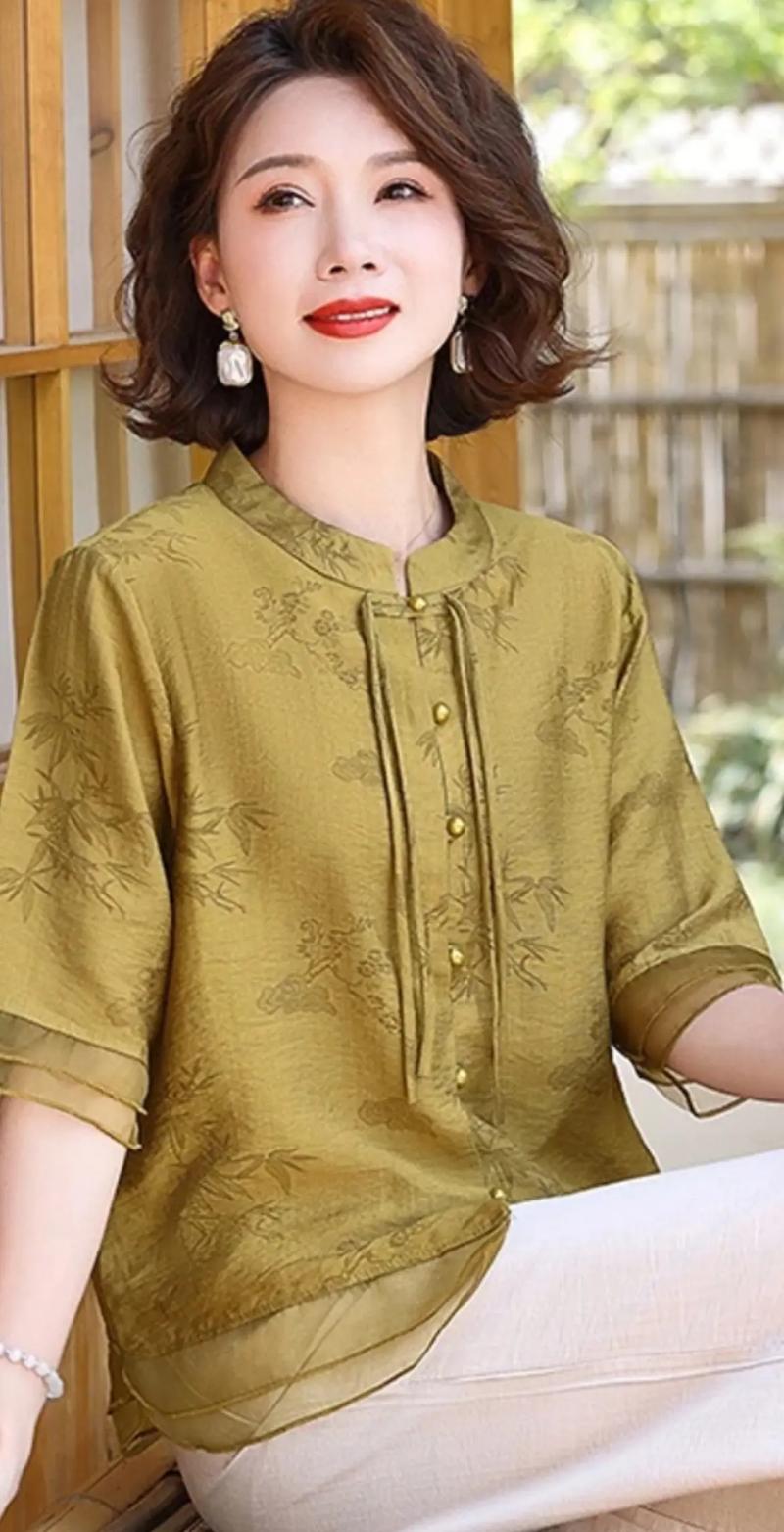 夏天中老年女装图片，选款避雷有哪些？-图2