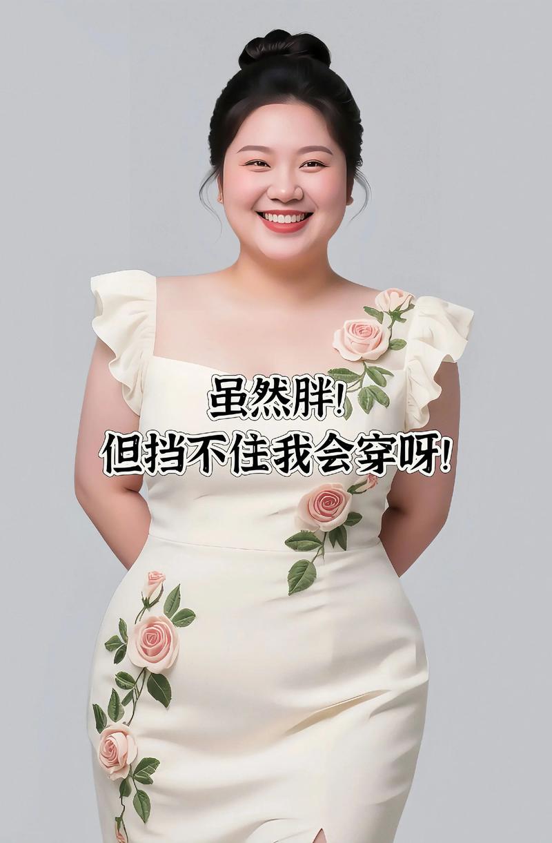 胖人女装怎么搭好看？图片示范有吗？-图3