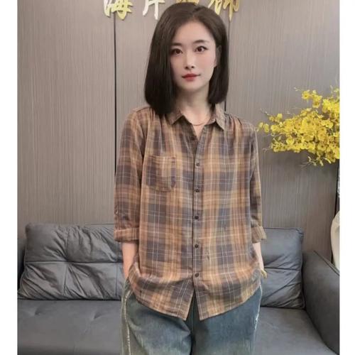 秋天格子女装怎么搭好看？-图3