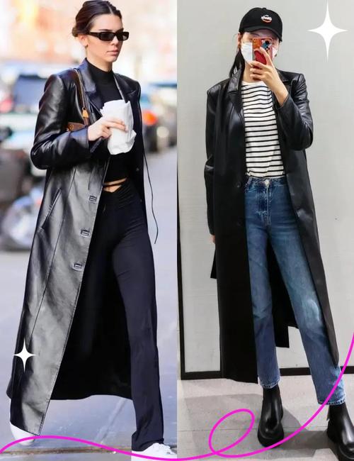 长款皮衣怎么搭才显瘦不臃肿？-图1