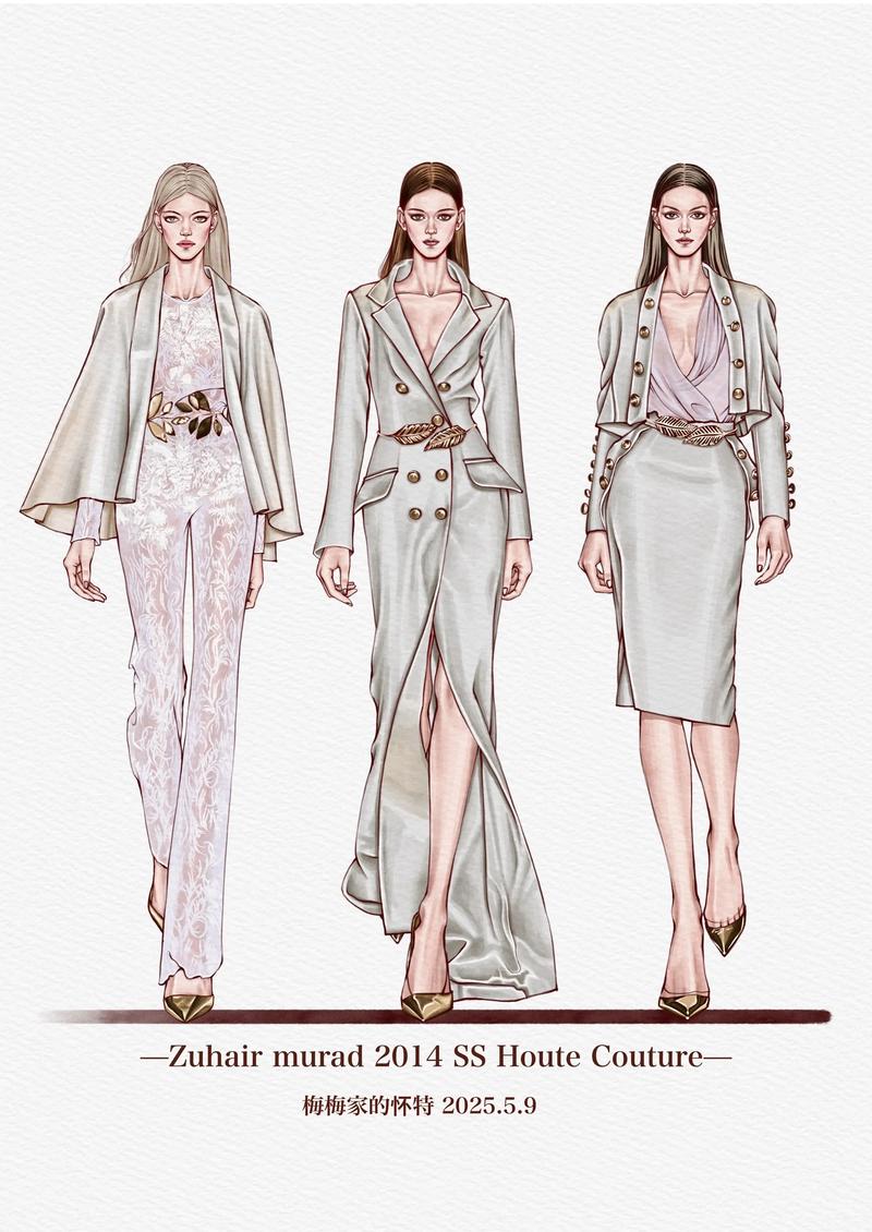 现代衣服图片女装画的-图1