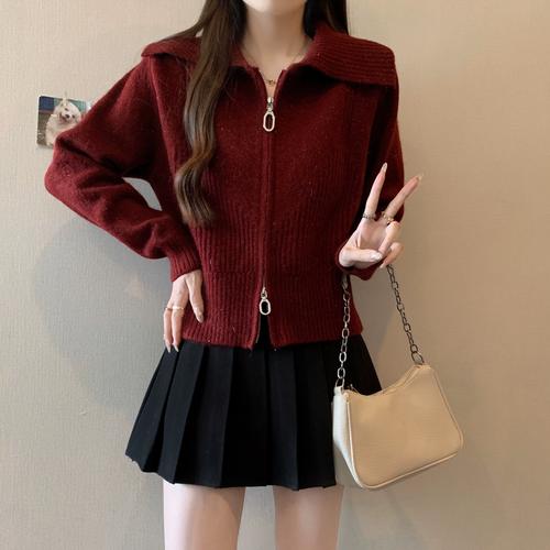 秋季新款大码外套女装，选款显瘦有诀窍吗？-图1