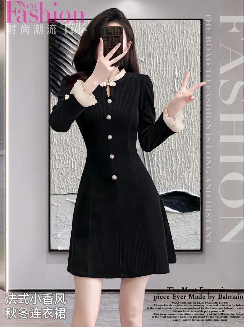 30岁冬季连衣裙怎么选才显气质？-图3