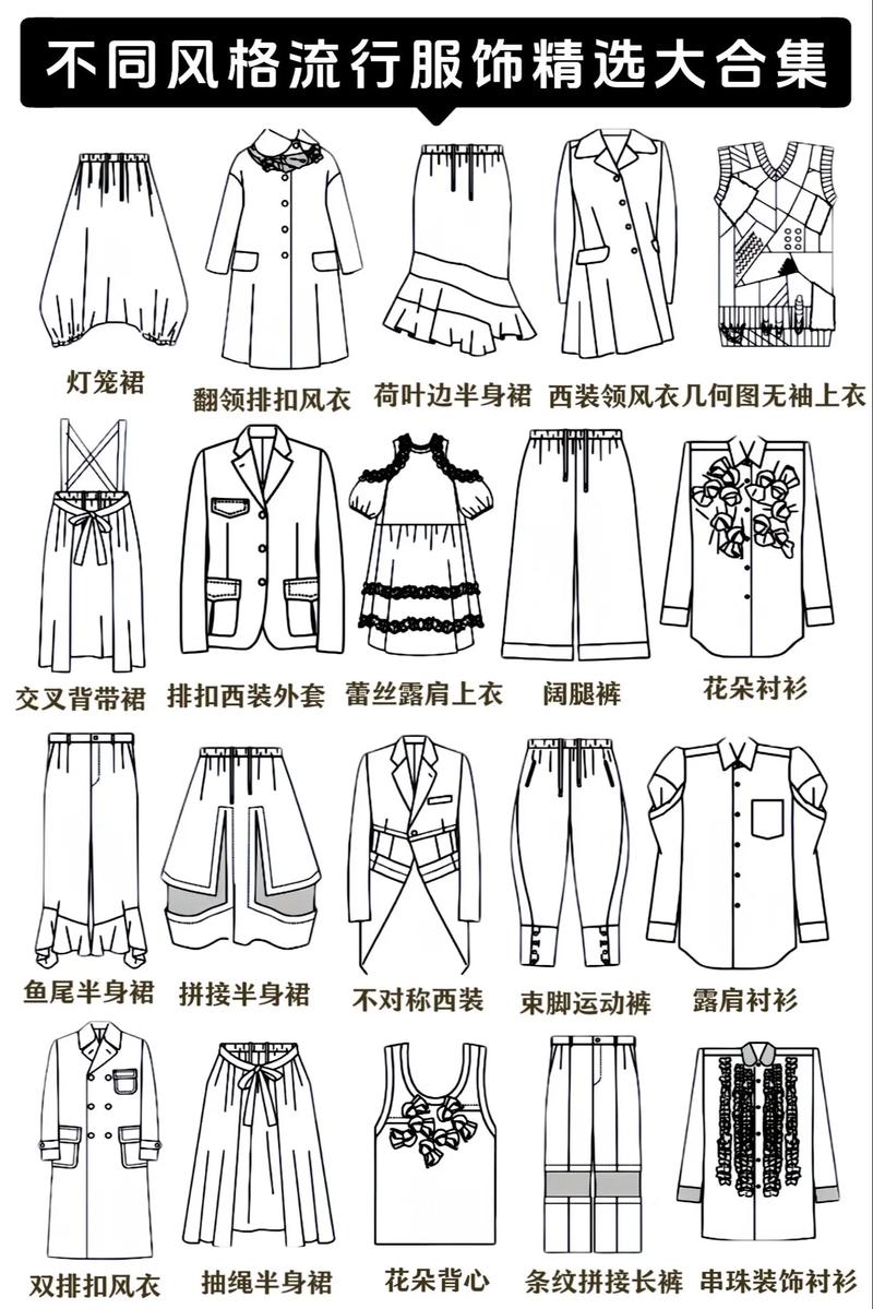 女装款式究竟有多少种?-图1 女装款式究竟有多少种?-图1