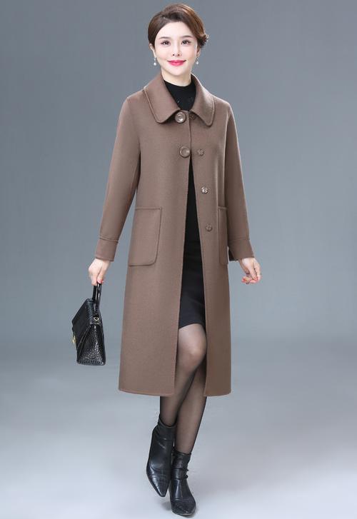 中老年女装呢子大衣怎么选？-图3