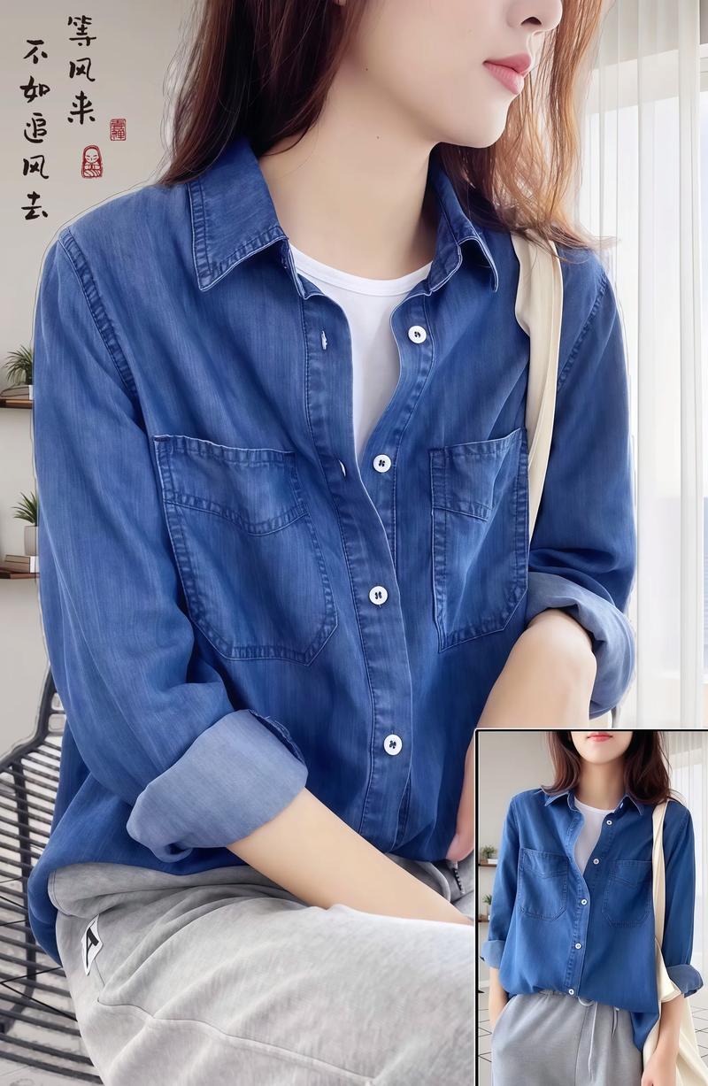 韩版休闲衬衣怎么搭女装更出彩？-图1