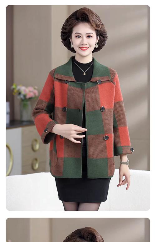 加大码中老年女装外套,尺码与款式怎么选?-图1 加大码中老年女装外套,尺码与款式怎么选?-图1