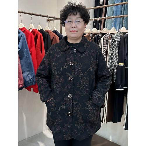 加大码中老年女装外套,尺码与款式怎么选?-图2 加大码中老年女装外套,尺码与款式怎么选?-图2