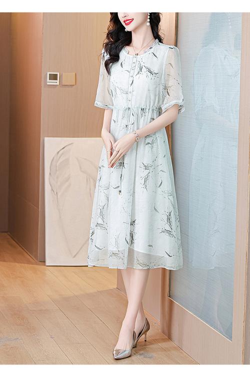 夏季中长衣服女装图片-图1