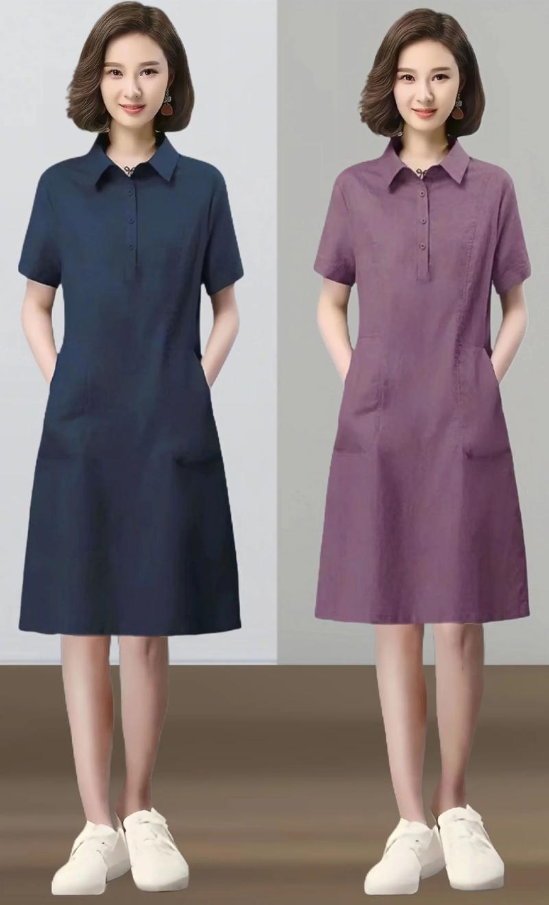 夏季中长衣服女装图片-图2