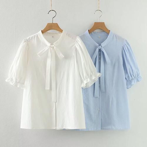 夏天条纹短袖衬衣怎么搭更显瘦?-图2 夏天条纹短袖衬衣怎么搭更显瘦?-图2