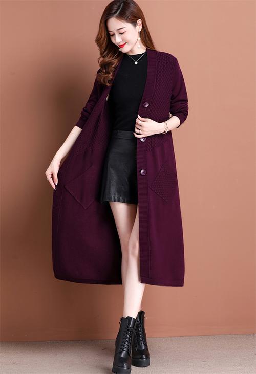 秋季长款毛衣外套，显瘦百搭怎么选？-图2