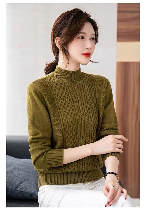 打底有领毛衣秋冬怎么选?-图3 打底有领毛衣秋冬怎么选?-图3