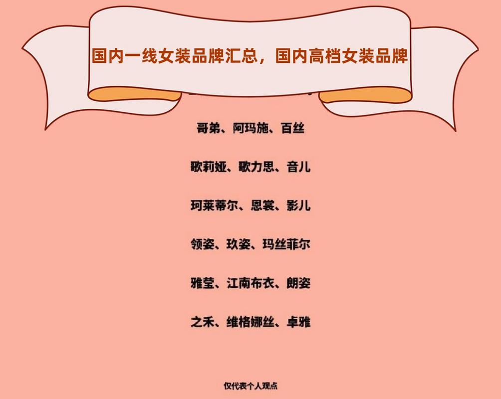 国内女装品牌排行哪家强?-图2 国内女装品牌排行哪家强?-图2