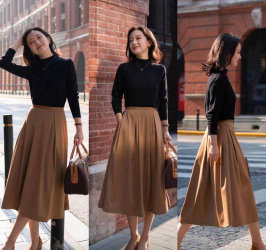 冬天伞裙配什么外套好看？-图2