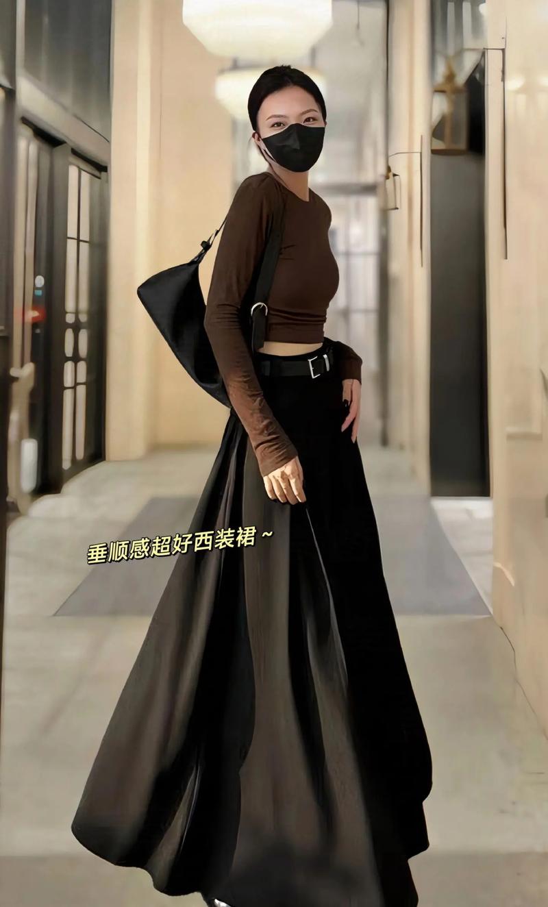 冬天伞裙配什么外套好看？-图3