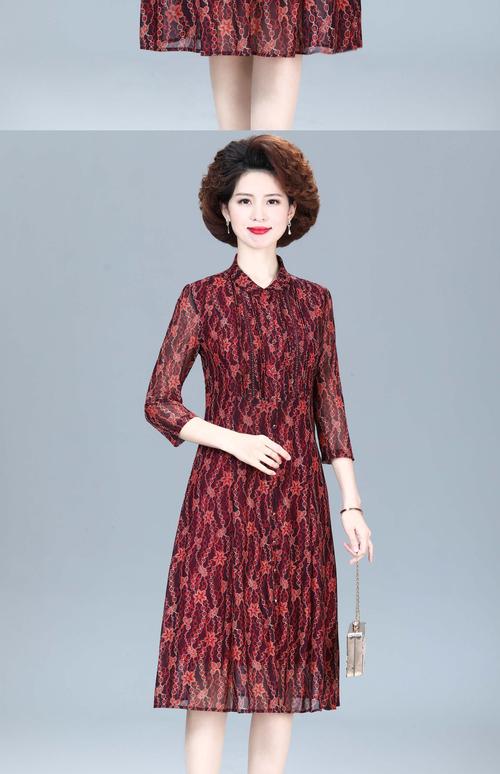 春日中老年连衣裙,选款有哪些讲究?-图2 春日中老年连衣裙,选款有哪些讲究?-图2