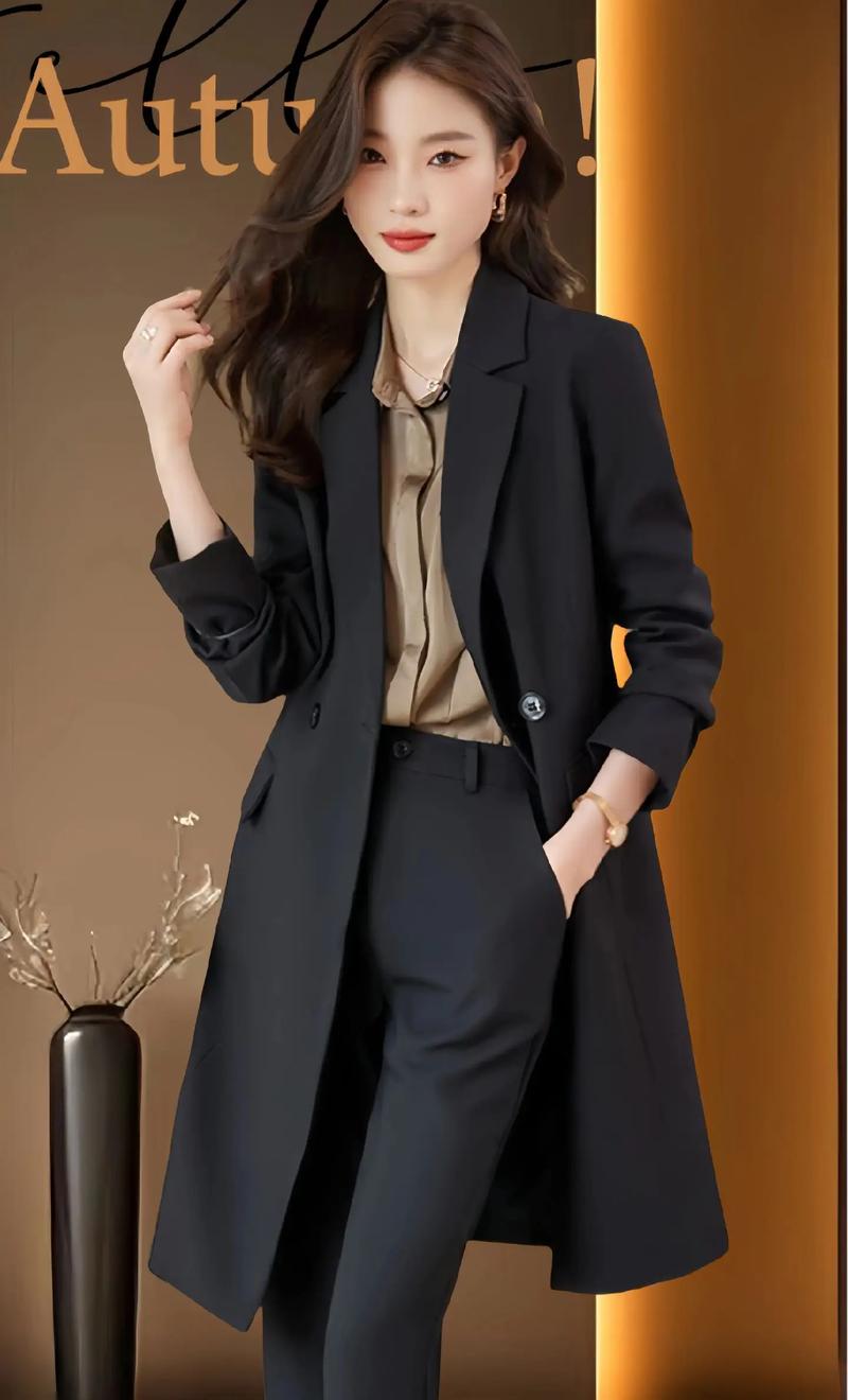 长款西装怎么搭才显瘦？-图3