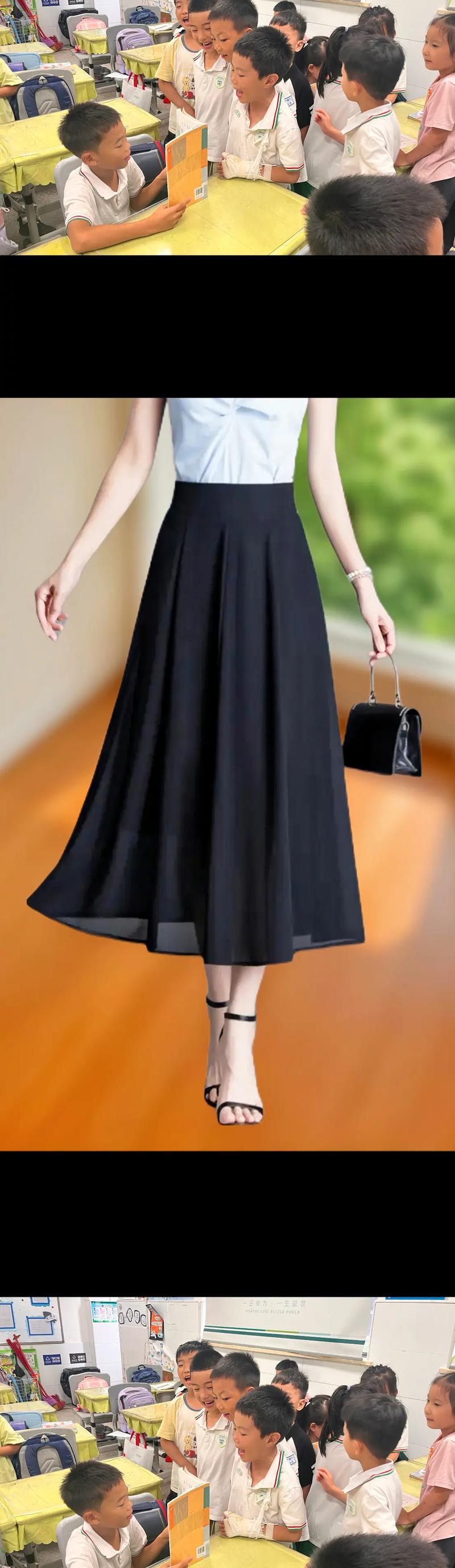 夏装新款半身裙，选哪款更显瘦百搭？-图1