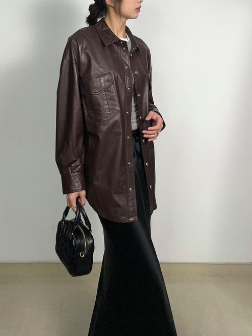 中长皮衣怎么搭好看？有哪些搭配技巧？-图1