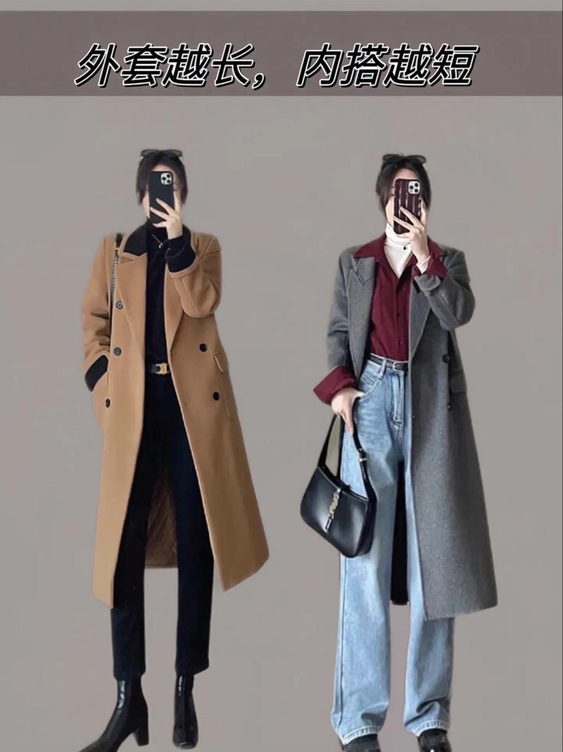 短头发冬天穿长外套怎么搭配才时髦？-图1
