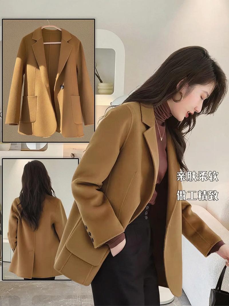 短头发冬天穿长外套怎么搭配才时髦？-图3