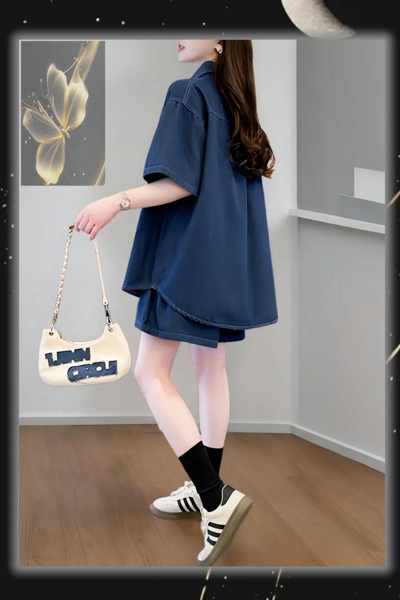 夏季韩版新款女装套装，显瘦吗？-图3