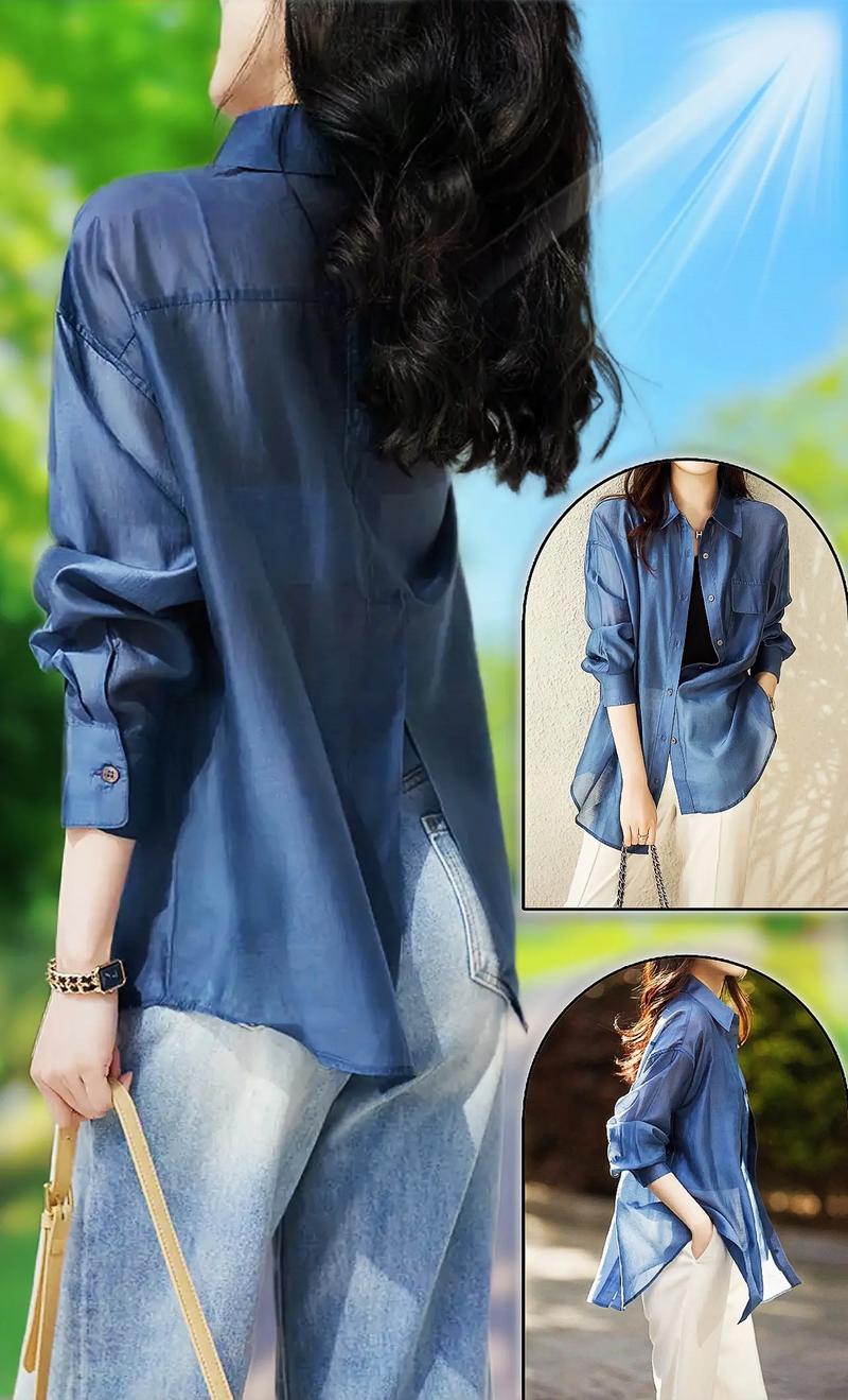 腚蓝色女装今年还流行吗？-图1