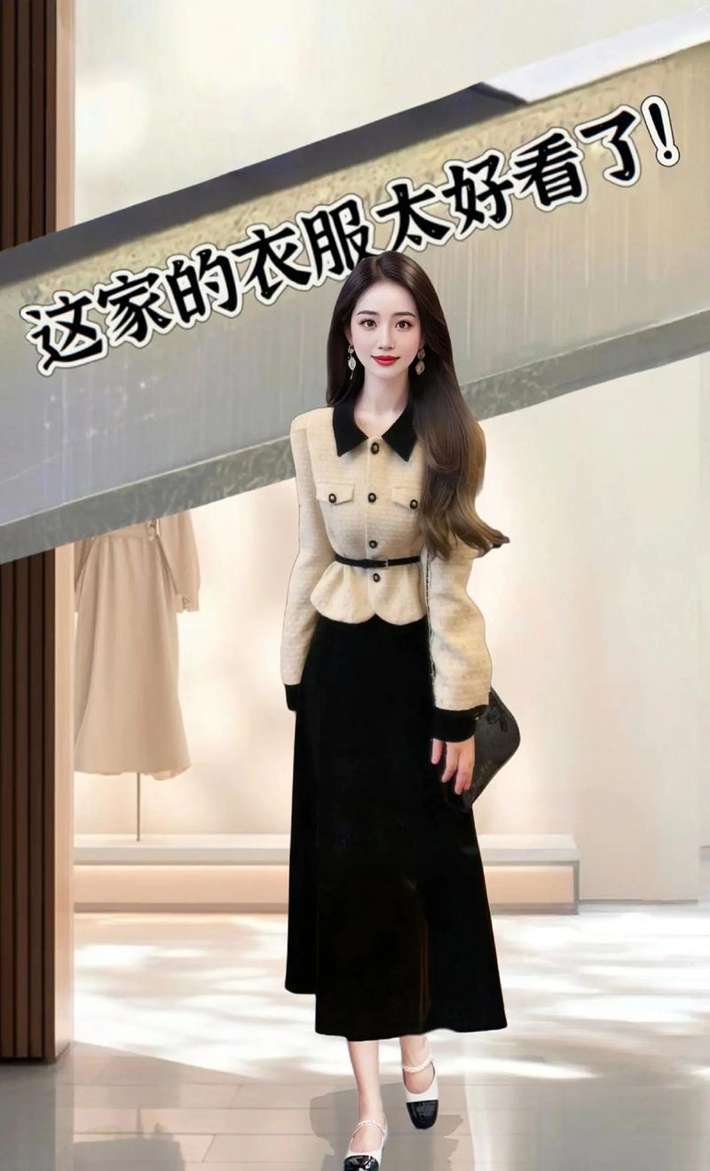 冬季椒女装连衣裙，适合什么场合穿？-图3