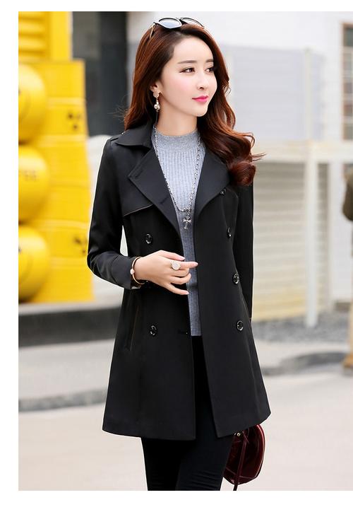 欧美时尚女装风衣图片，如何选款才显气质？-图2